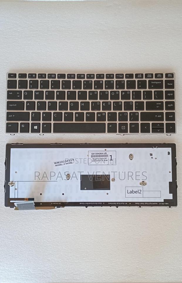 Us Keyboard for Hp Elitebook Folio 9470 9480 With Backlit · Photo 4