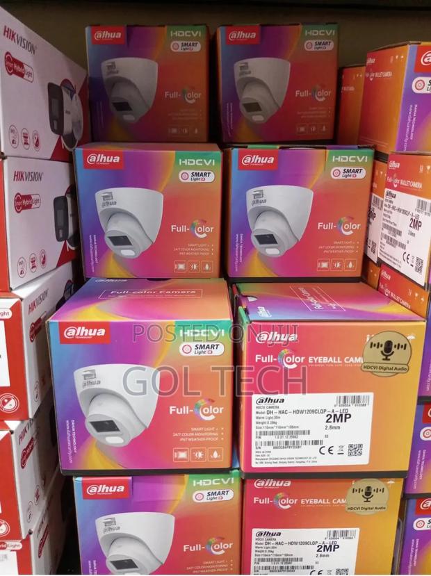 Dahua 2mp Analog Dome Camera Full Color With Audio Dome 2.8m · Photo 4