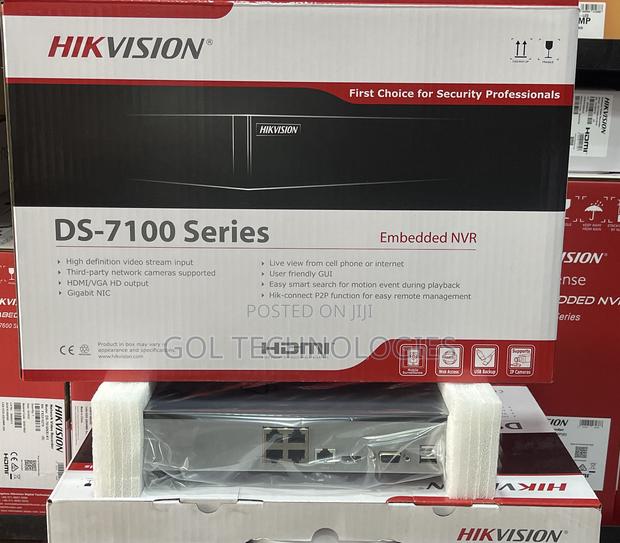 Hikvision Ds-7104ni-Q1/4p/M Embedded Poe NVR Ds-7100 Series · Photo 3