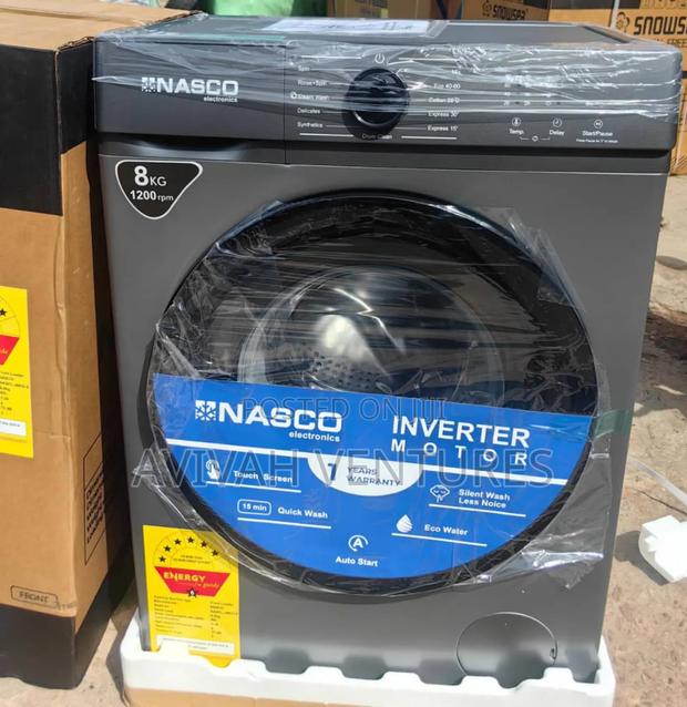 Nasco 8kg Fully Automatic Washing Machine