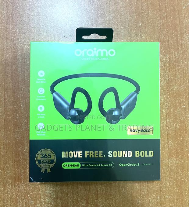 Oraimo Opencirclet 2 Ipx5 Steps Tracking Open-Ear Headphones · Photo 4