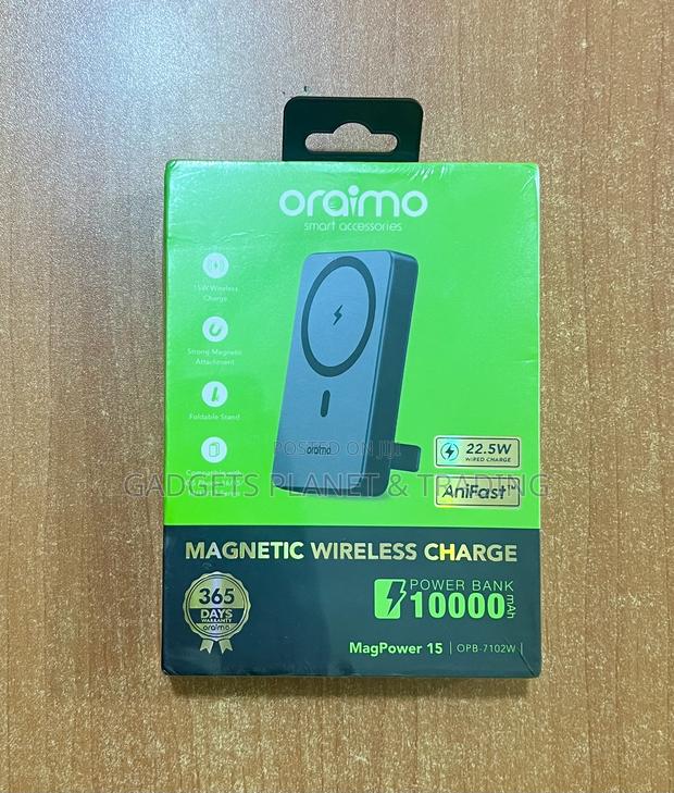 Oraimo Magpower 15 10000mah Wireless and Wired Power Bank · Photo 4