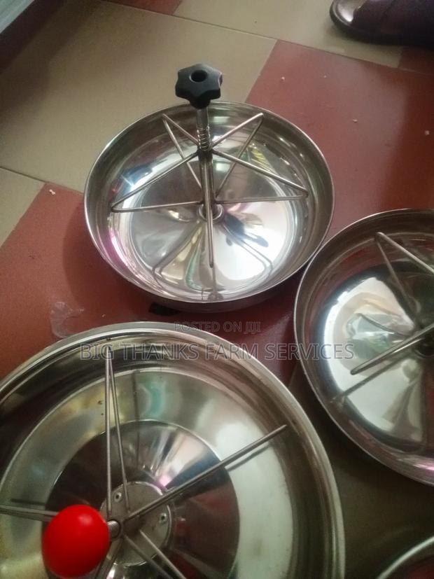 Piglet Feeder, Galvanized Metal,25,28,,36cm · Photo 2