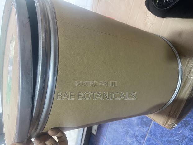 Empty Large Brown Kraft Paper Drum photo 3