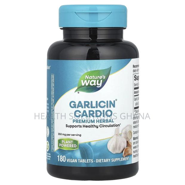 Nature's Way Garlicin Cardio - 180 Capsules · Photo 3