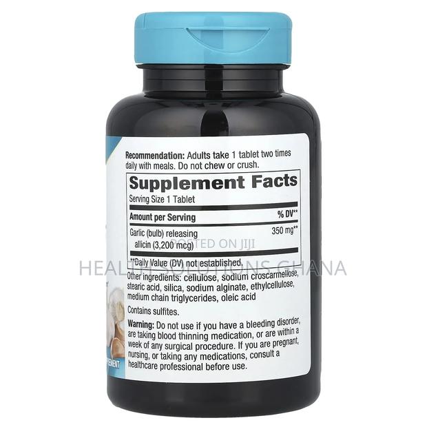 Nature's Way Garlicin Cardio - 180 Capsules · Photo 4