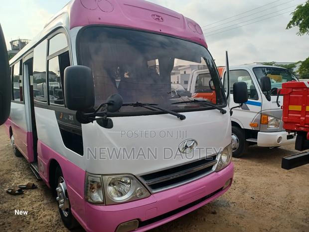 Hyundai County 2014 Pink