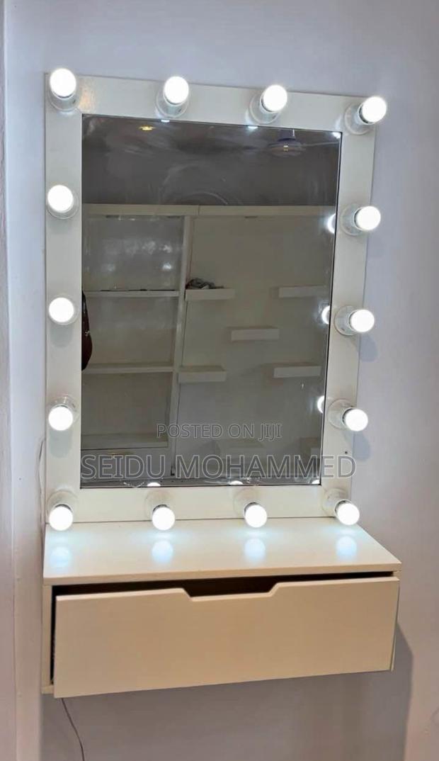 A Design Makeup Mirror and Shelves · Photo 2