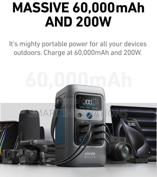 Anker Solix C200 Dc Portable Power Station - 192wh | 200w photo 5