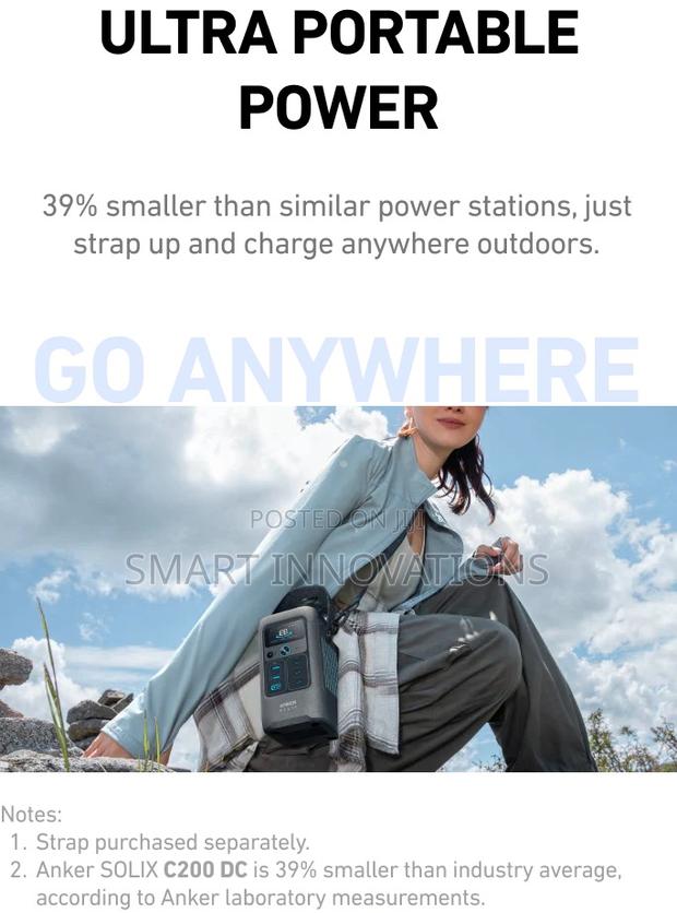 Anker Solix C200 Dc Portable Power Station - 192wh | 200w photo 7