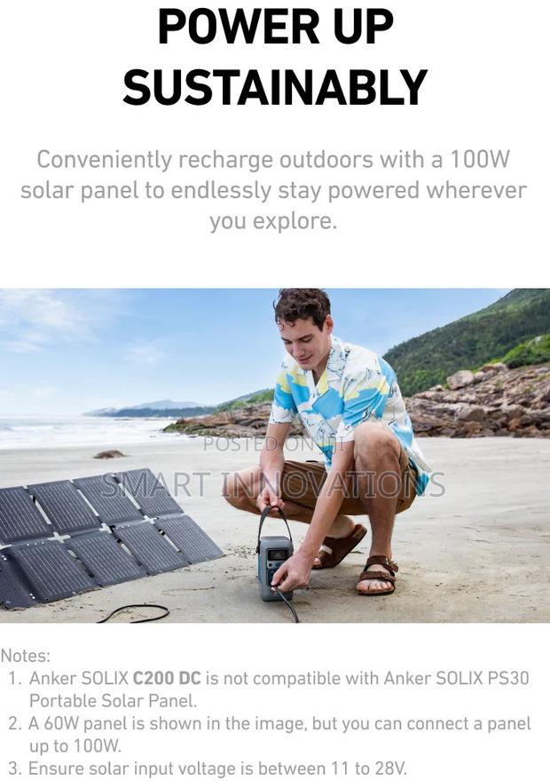 Anker Solix C200 Dc Portable Power Station - 192wh | 200w photo 10