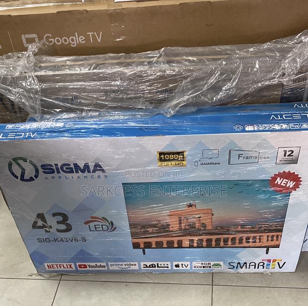 Sigma Sig-k43v6 Fhd Digital Frameless Satellite Tv -43 · Photo 4