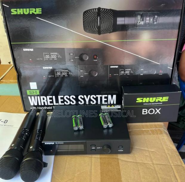 Shure Slxd24 Dual Professional Wireless Microphone · Photo 4
