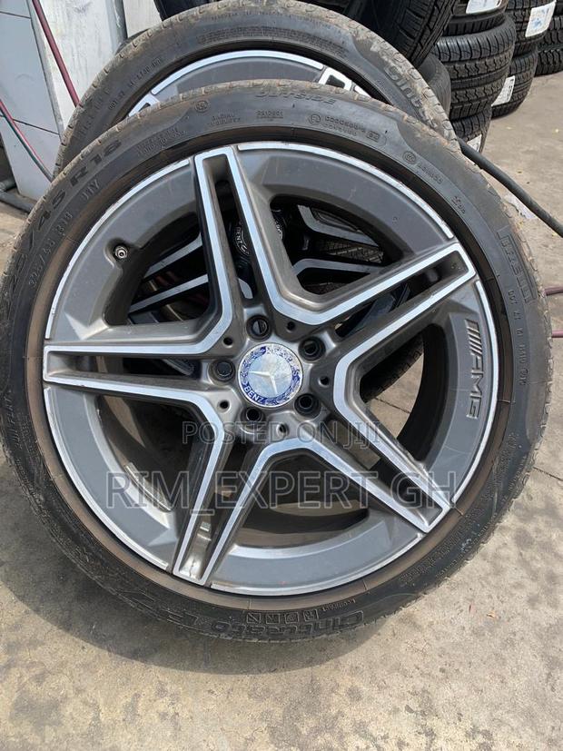 Benz Rim 18 With Run Flat Tire