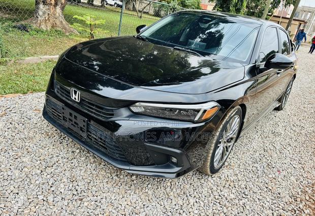 Honda Civic Sport CVT 2023 Black photo 5