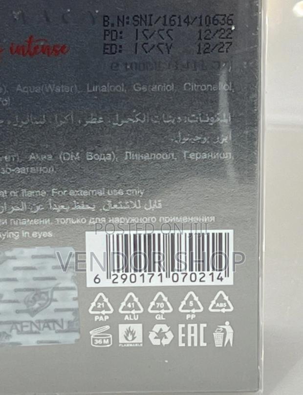 Afnan Supremacy Not Only Intense 100ml photo 3