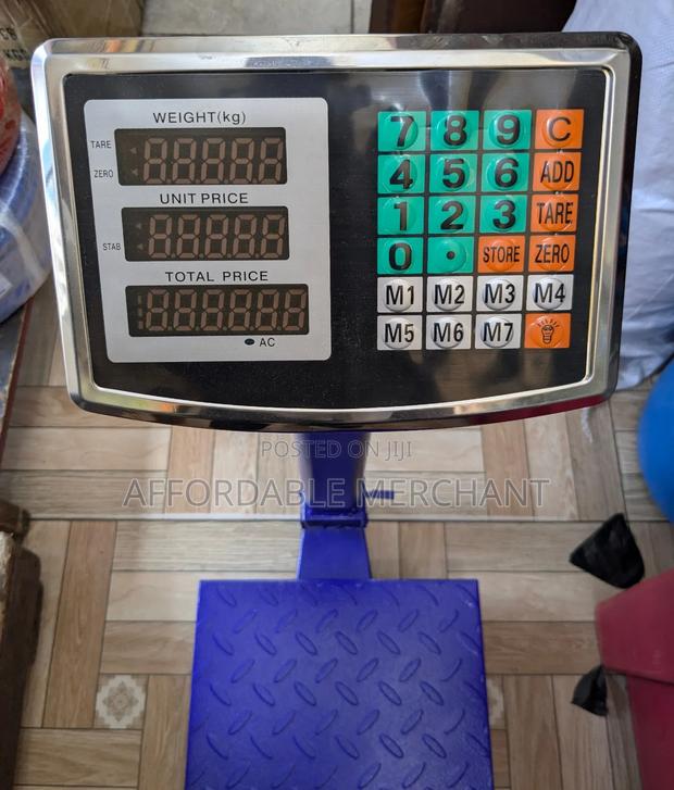 Heavy Duty Steel 100kg LCD Digital Platform Scale · Photo 3