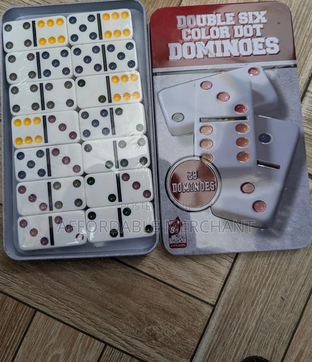 Double Six Colour Dots Dominoes (Domino Game) · Photo 2