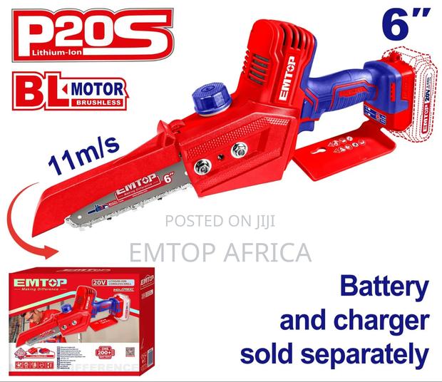 Elga2068 Brushless Mini Chainsaw 11m/S Speed 6" Bar P20s photo 3
