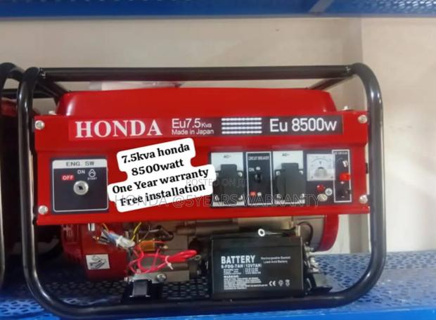 Bloom Energy Solution Honda 7.5kva 8500watt Petrol Generator · Photo 2