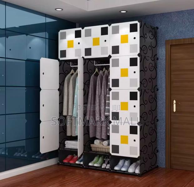 12 Cubes Wardrobe With Shoe Rack · Photo 2