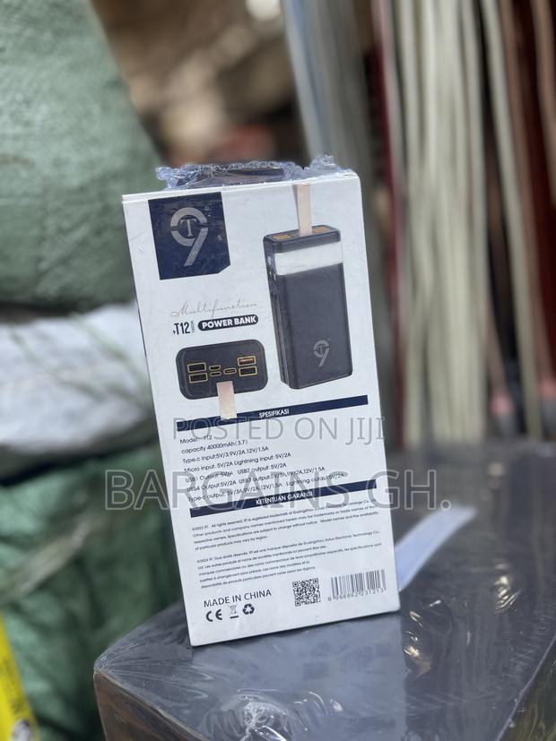 T9 40,000mah Power Bank (Fast Charge) photo 3
