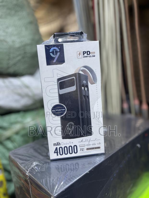 T9 40,000mah Power Bank (Fast Charge) photo 4