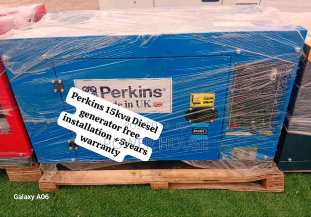 Power Up High Perkins Diesel Generator 15kva Silent · Photo 2