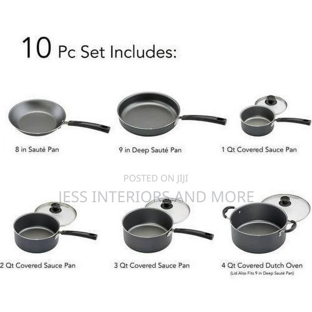 Tramontina Primaware Non-Stick Cookware Set, 10 Piece photo 2