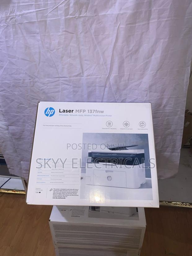 Hp Laserjet MFP 137fnw 3in1 Wireless Printer · Photo 4