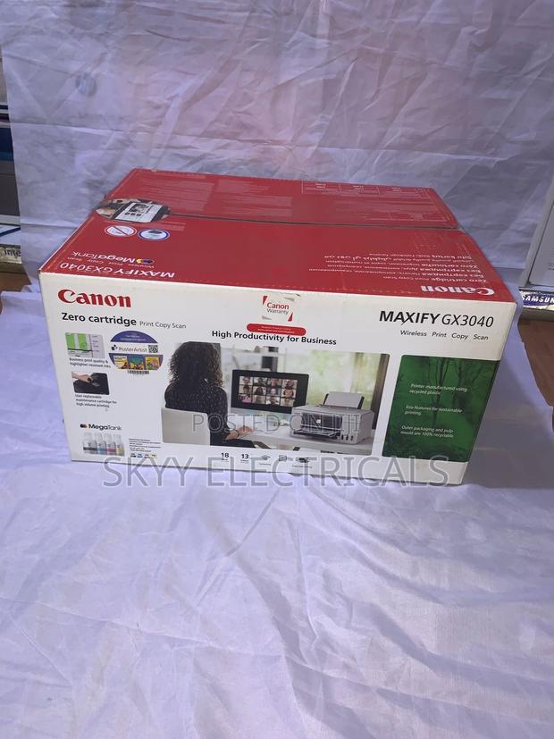 Canon Maxify Gx3040 3in1 Wireless Tank Printer · Photo 4