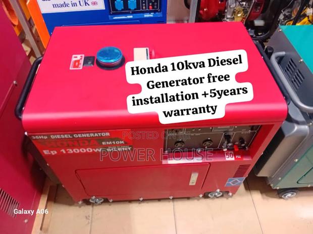 Power for All Ages Honda Diesel Generator 10kva Silent · Photo 2