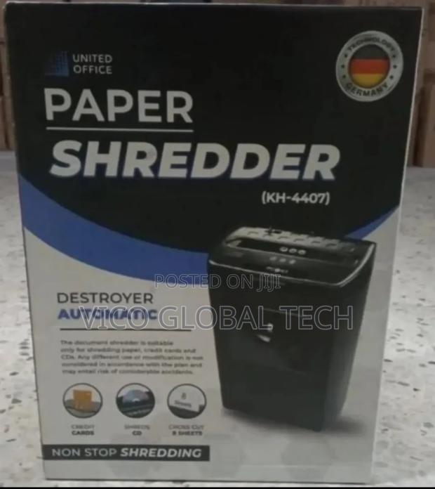 Office Paper Shredder, Model Kh-4407