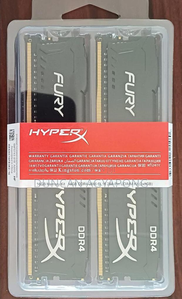8gig-2666 Fury Hyperx Desktop Ram · Photo 2