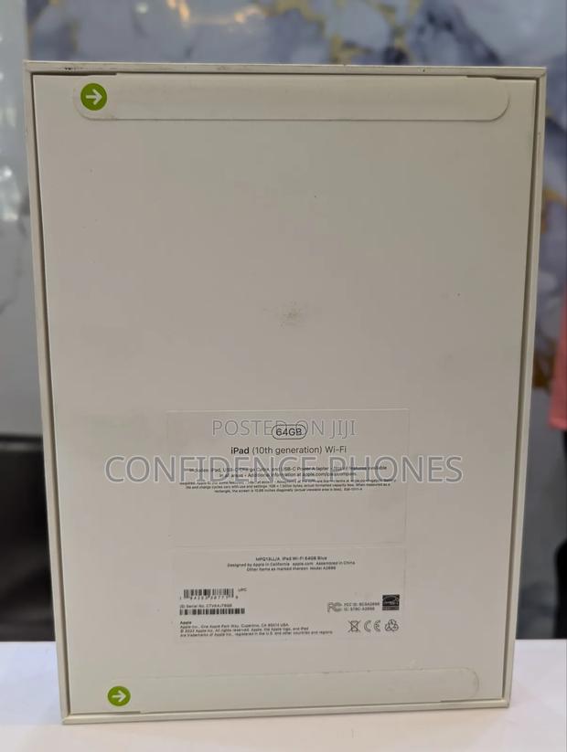 New Apple iPad 10.2 (2020) Wi-Fi 64 GB