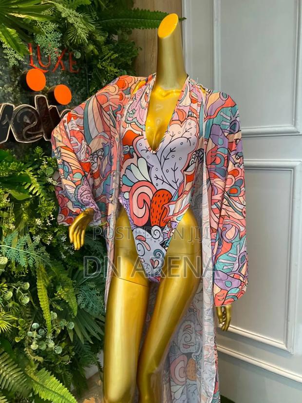 Trendy Ladies Classy Bikini and Robe - Swim Suit With Kimono · Photo 4