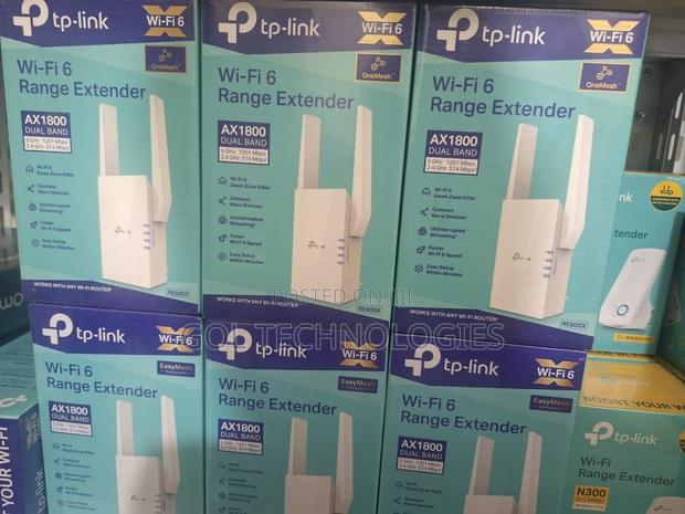 Tp-Link Re605x Ax1800 Wi-Fi 6 Range Extender High Speed · Photo 2