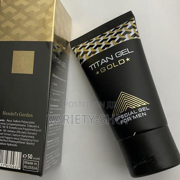 Special Titan Gel Gold for Larger and Longer Dick
