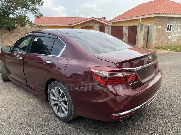 Honda Accord Sport 4dr Sedan FWD (2.4L 4cyl 2A) 2017 Burgundy