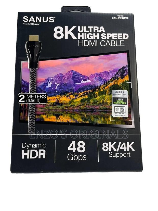 8k Ultra High Speed Certified Hdmi 2.1 Cable 2m Or 6.56ft photo 8
