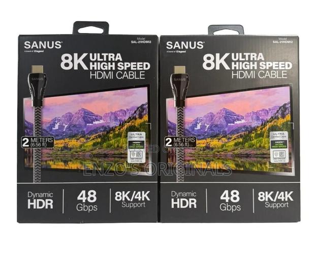 8k Ultra High Speed Certified Hdmi 2.1 Cable 2m Or 6.56ft photo 10