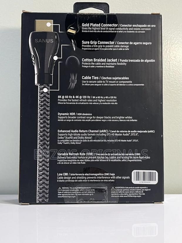 8k Ultra High Speed Certified Hdmi 2.1 Cable 2m Or 6.56ft photo 13