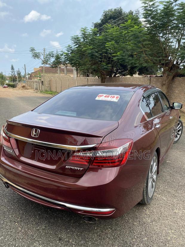 Honda Accord Sport 4dr Sedan FWD (2.4L 4cyl 2A) 2017 Burgundy