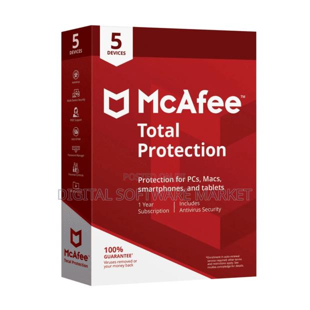McAfee Total Protection 5 Device 1 Years Windows/Mac · Photo 2