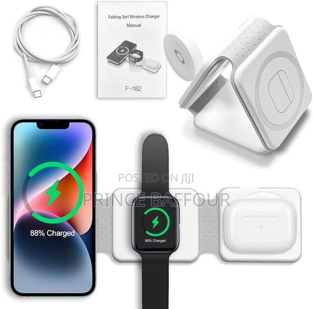 Magnetic Wireless Charging/ 3 in 1 Type C / iPhone photo 3