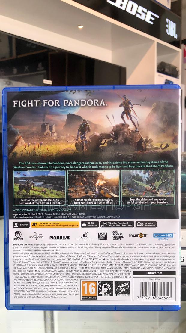 Avatar Frontiers for Pandora Ps5 · Photo 2
