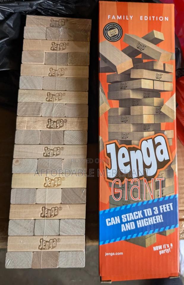 Classic Wooden Stacking Tower Block Game (Jenga) · Photo 2