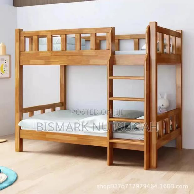 Wooden Bunk Bed Frame Dormitory photo 3