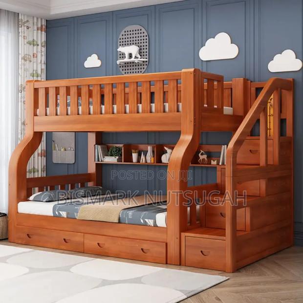 Wooden Bunk Bed Frame Dormitory photo 4