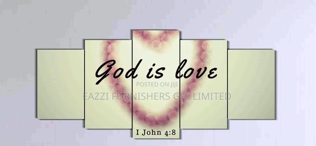 3d Wall Arts God Is Love Frame Canvas Panels · Photo 2